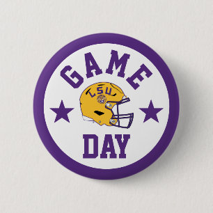 Louisiana State University Game Day Button