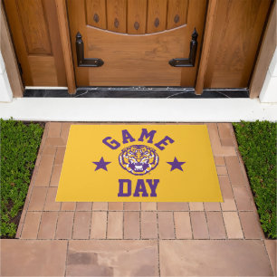 Louisiana State University Game Day Doormat