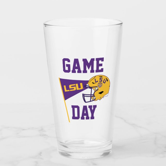 Louisiana State University Game Day Glass (Front)