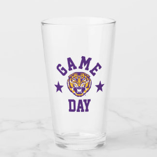 Louisiana State University Game Day Glass