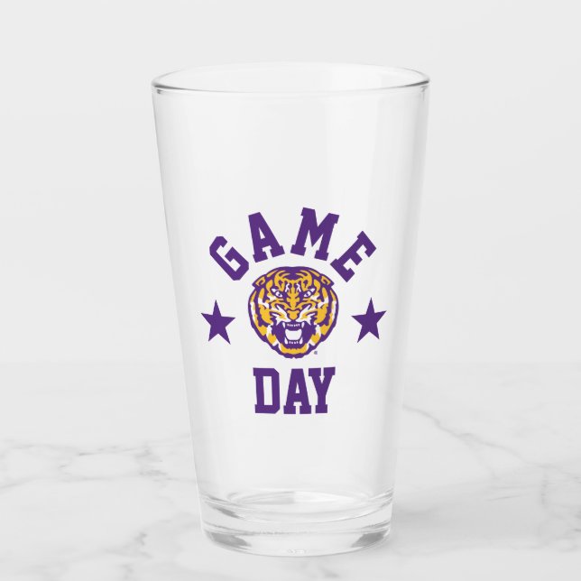 Louisiana State University Game Day Glass (Front)