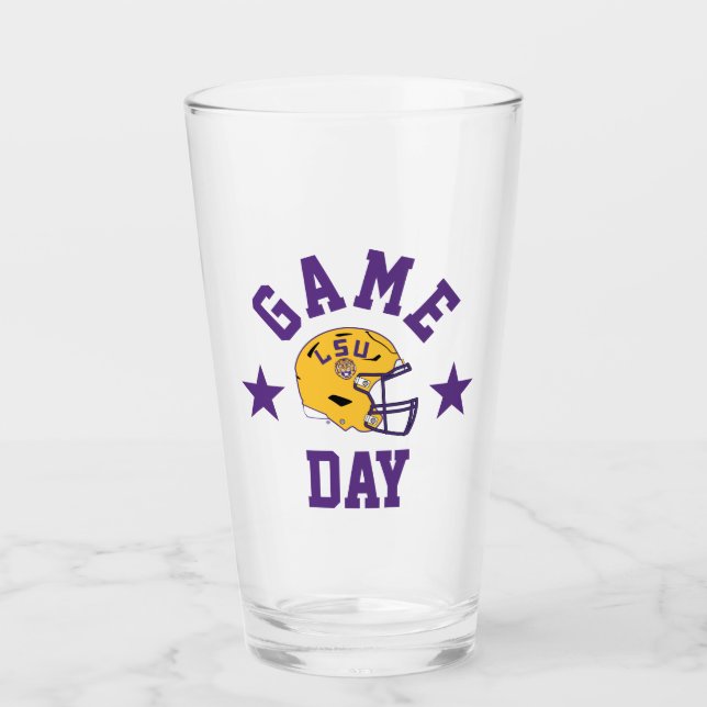 Louisiana State University Game Day Glass (Front)