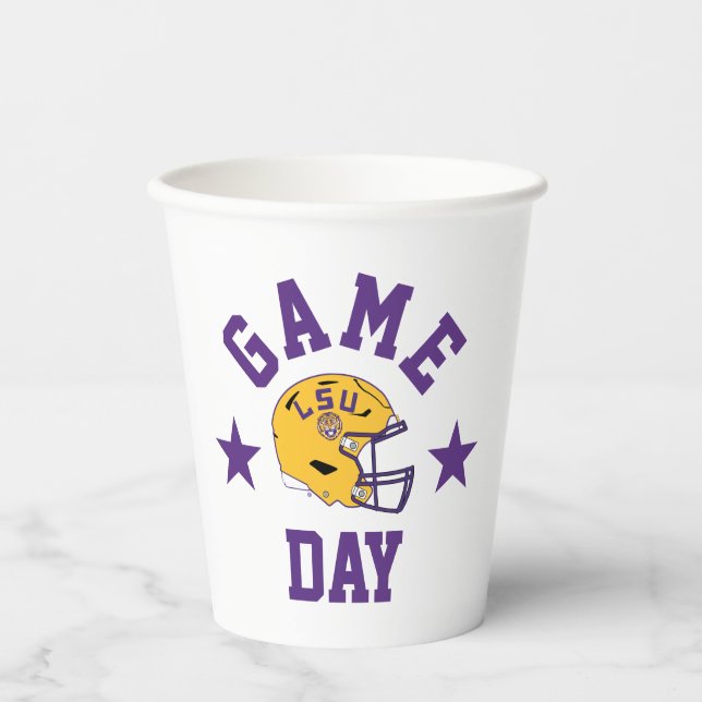 Louisiana State University Game Day Paper Cups (Front)