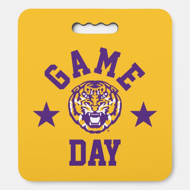 Louisiana State University Game Day Seat Cushion (Front Vertical)