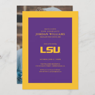 Louisiana State University Graduation Announcement