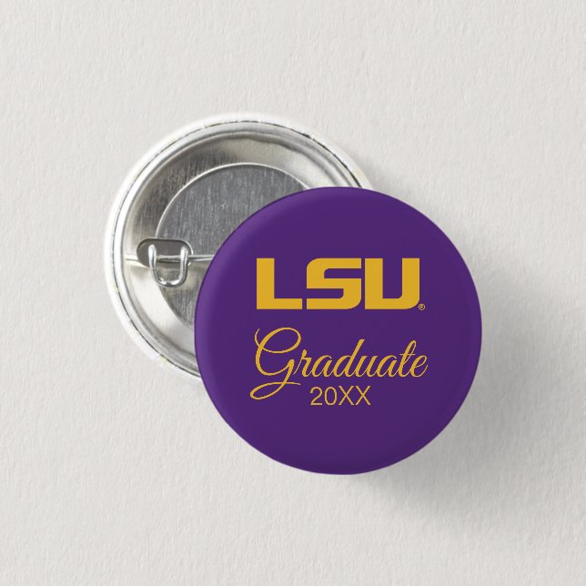 Louisiana State University Graduation Button (Front & Back)