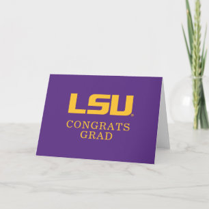 Louisiana State University Graduation Card