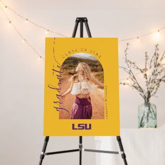 Louisiana State University Graduation Foam Board