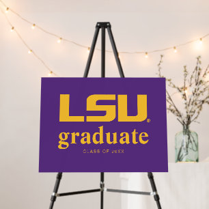 Louisiana State University Graduation Foam Board