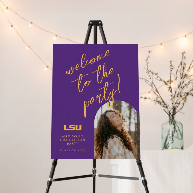 Louisiana State University Graduation Foam Board (In Situ (Stand))