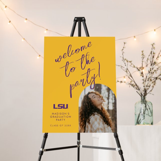 Louisiana State University Graduation Foam Board (In Situ (Stand))