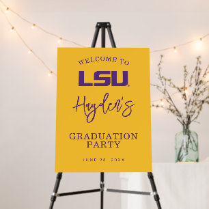 Louisiana State University Graduation Foam Board