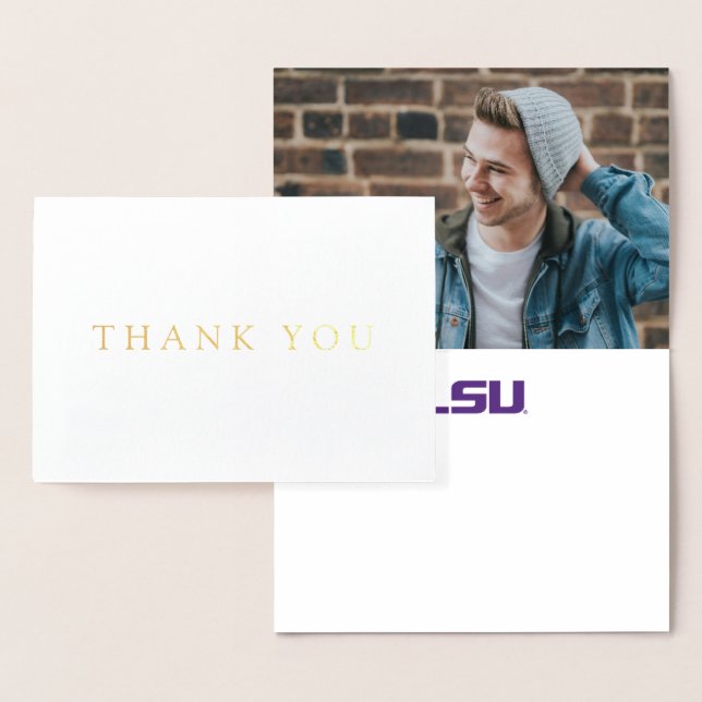 Louisiana State University Graduation Foil Card (Display)