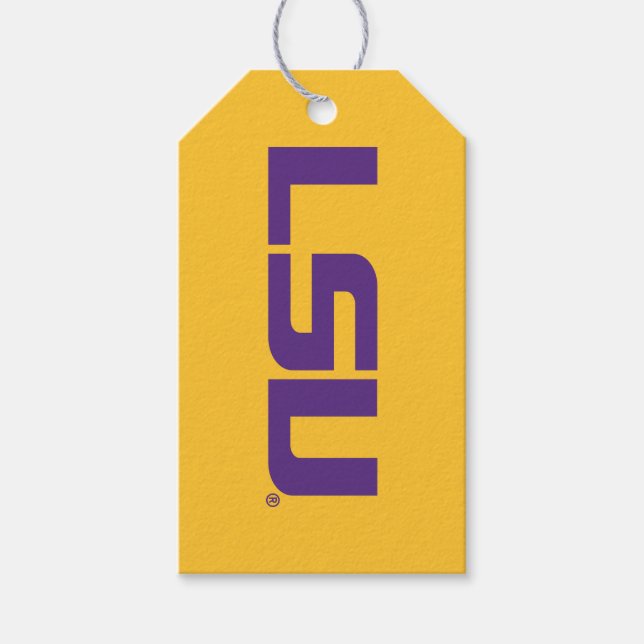 Louisiana State University Graduation Gift Tags (Front)
