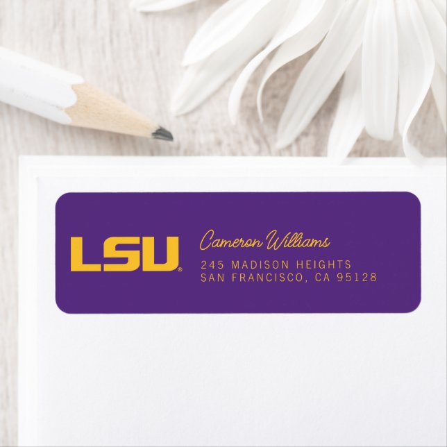 Louisiana State University Graduation Label (Insitu)