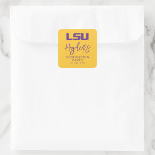 Louisiana State University Graduation Square Sticker