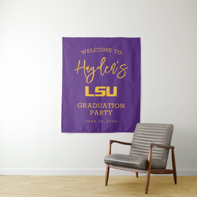 Louisiana State University Graduation Tapestry (In Situ)