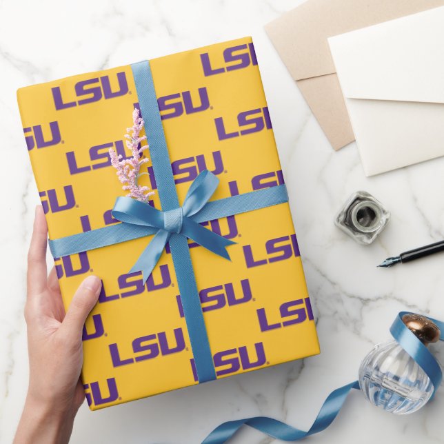 Louisiana State University Graduation Wrapping Paper (Gifting)