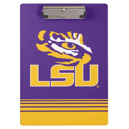 Louisiana State University  Tiger Eye Clipboard