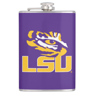 Louisiana State University   Tiger Eye Flask