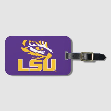 Louisiana State University | Tiger Eye Luggage Tag