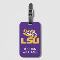 Louisiana State University | Tiger Eye Luggage Tag