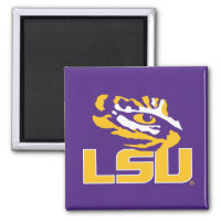 Louisiana State University | Tiger Eye Magnet