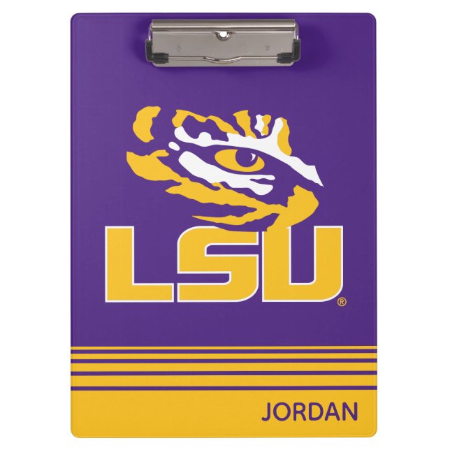Louisiana State University | Tiger Eye - Name Clipboard (Front)