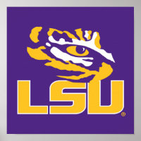 Louisiana State University | Tiger Eye Poster