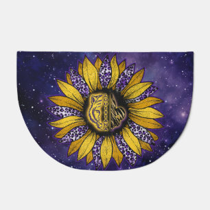 Louisiana Sunflower/Tiger/Fleur-de-Lis Door Mat