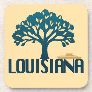Louisiana United States of America Beverage Coaster