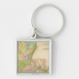 Louisiana US Keychain