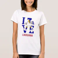 I Love My Louisiana Girlfriend T-Shirt, Zazzle