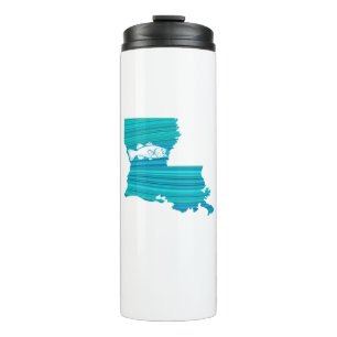 Louisiana Wave Fishing Thermal Tumbler