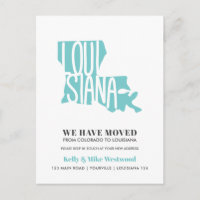 LOUISIANA We've moved New address New Home