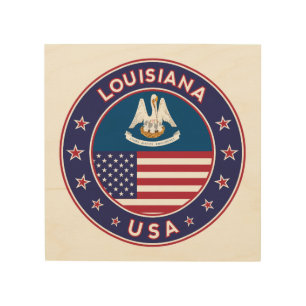 Louisiana Wood Wall Art