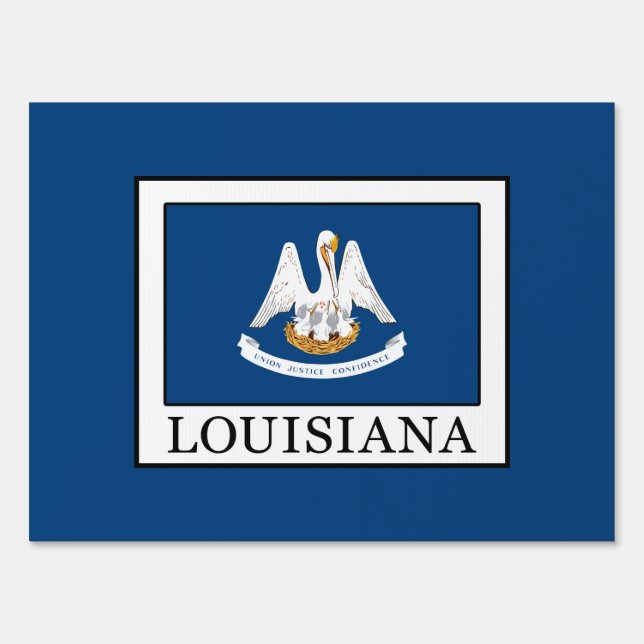Louisiana Yard Sign (Front)