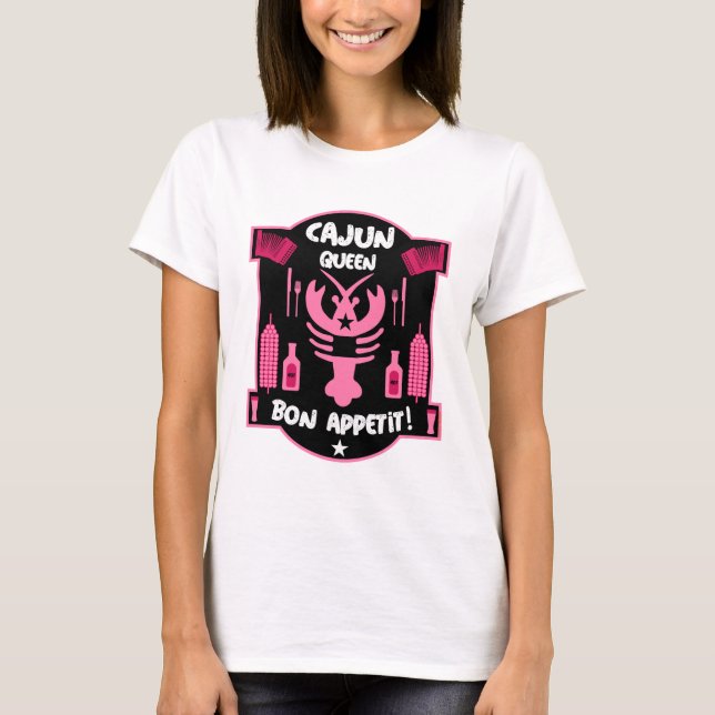 Louisiana's Cajun Queen T-Shirt (Front)