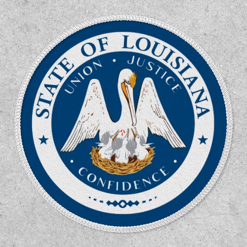 Louisianian Seal Seal of Louisiana Patch