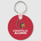 University of Louisville Cardinals Lanyard Keychain Double Sided