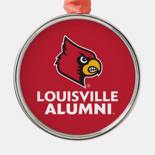 Louisville Alumni Metal Ornament