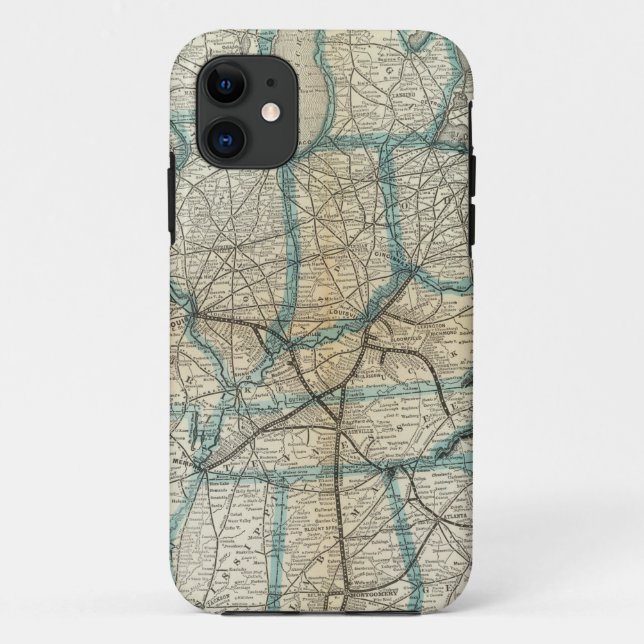 Louisville and Nashville Railroad 2 Case-Mate iPhone Case (Back)