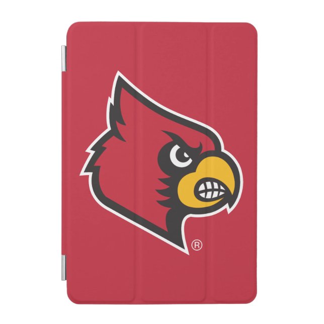 Louisville Cardinal iPad Mini Cover (Front)