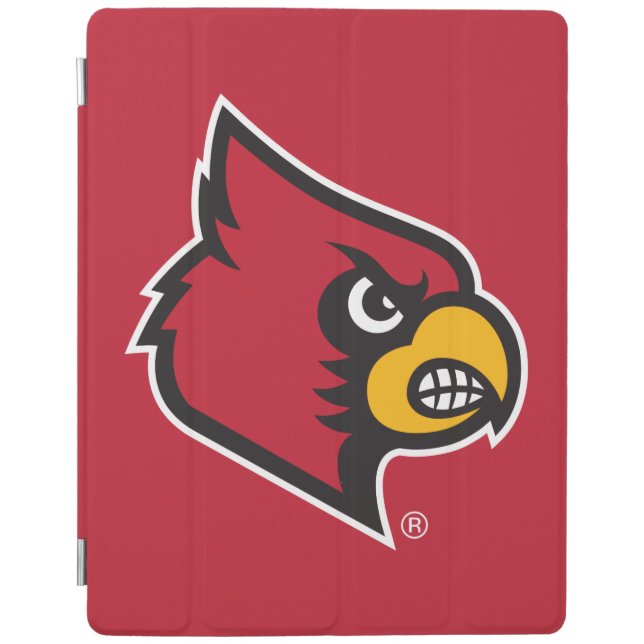 Louisville Cardinal iPad Smart Cover (Front)