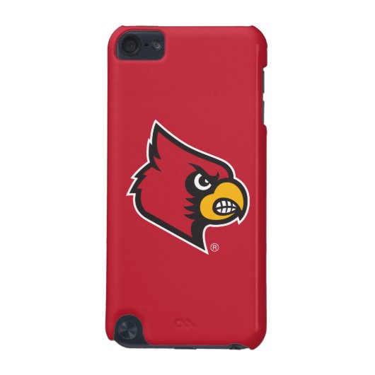 Louisville Cardinal iPod Touch 5G Cover (Back)