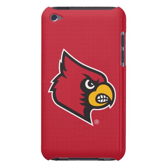 Louisville Cardinal iPod Touch Cover (Back)