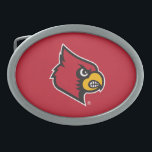 Louisville Cardinal Oval Belt Buckle<br><div class="desc">Check out these official University of Louisville products. All of these products are customizable so you can add your class year, name, or sport. Personalize your Louisville merchandise on Zazzle.com! Get the perfect gift for the U of L Cardinal in your life. We have products that are designed for family,...</div>