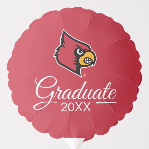 Louisville Cardinals Graduate Balloon