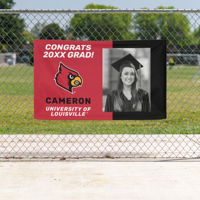 Louisville Cardinals Graduate Banner (Insitu)