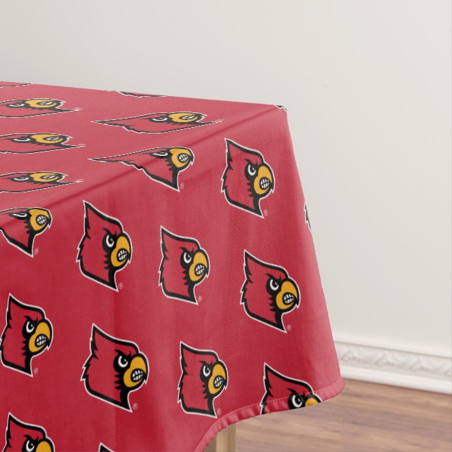 Louisville Cardinals Graduate Tablecloth (In Situ)